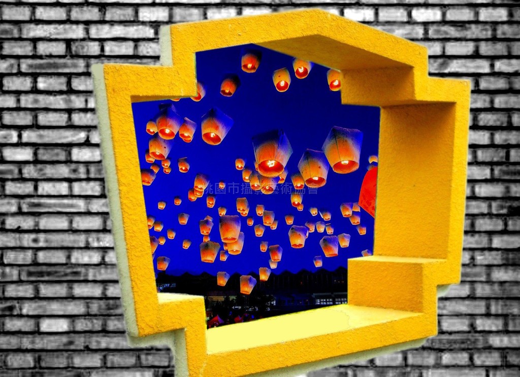 窗外天燈