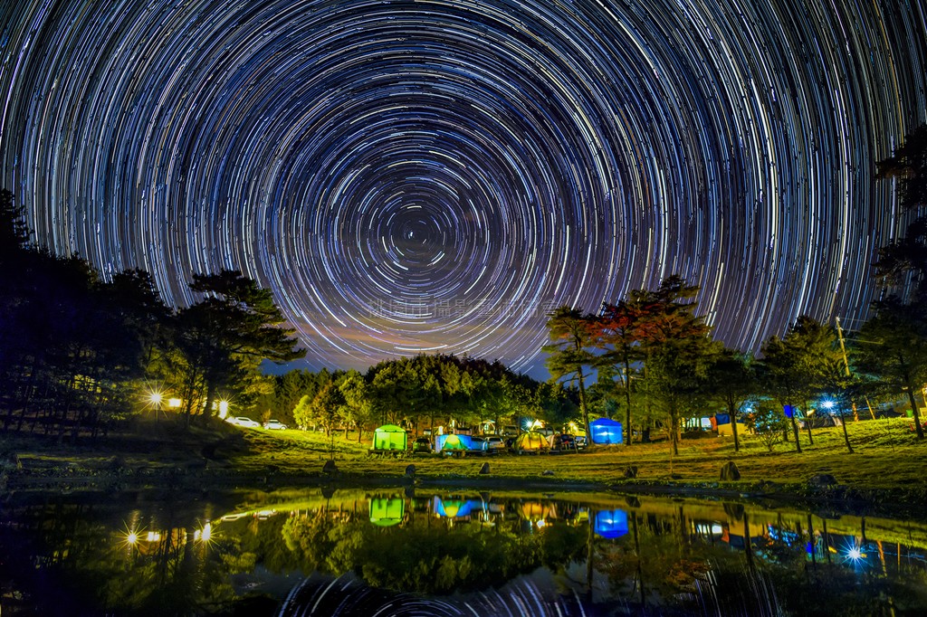 露營區星軌