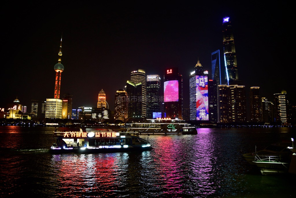 黃浦江夜色