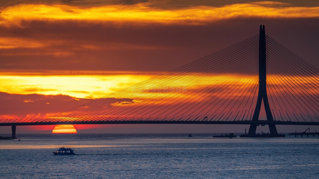 淡江夕照