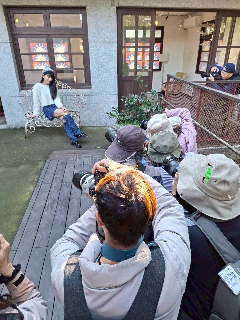 大會杯人像外拍花絮