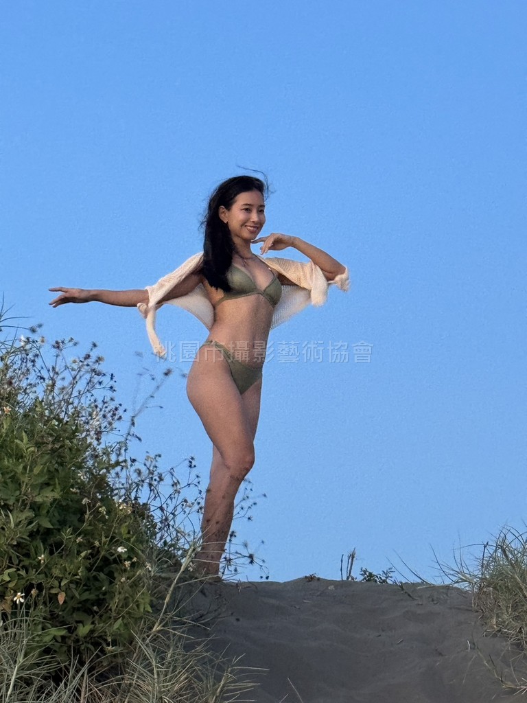 觀音泳裝人像閃燈外拍
