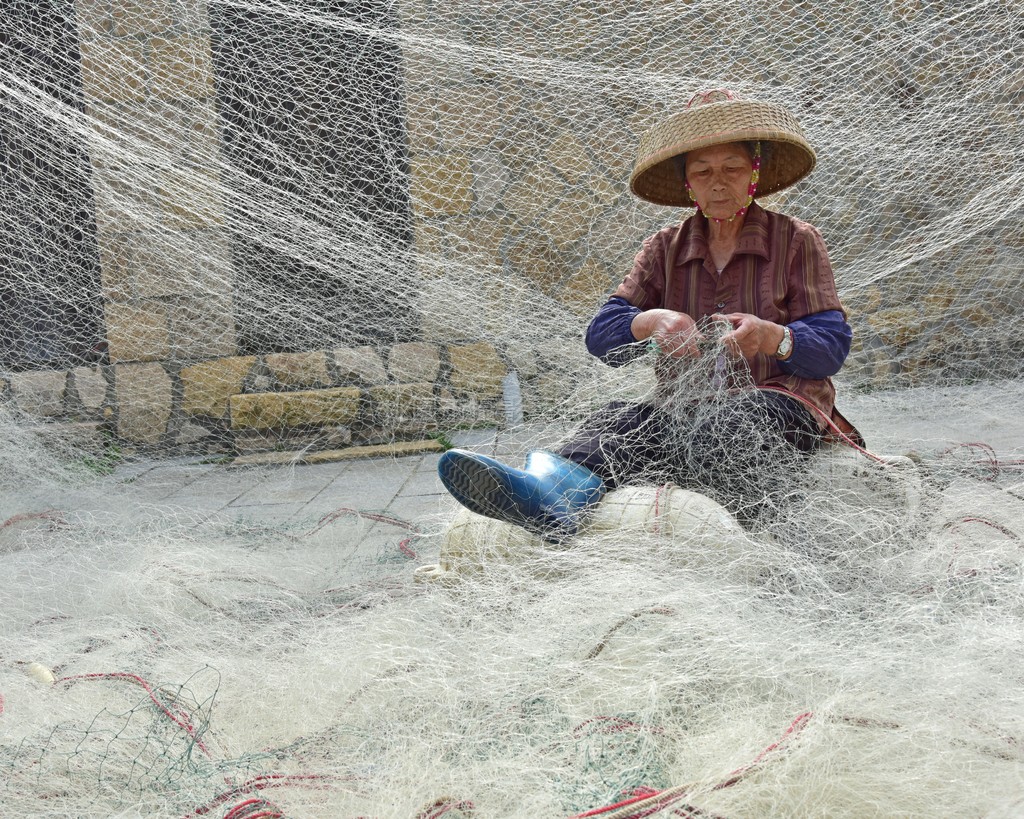 捕魚網