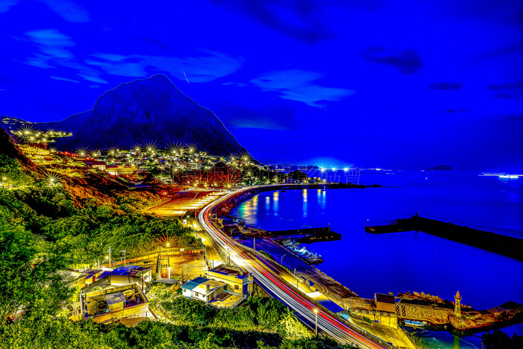 夜景車軌