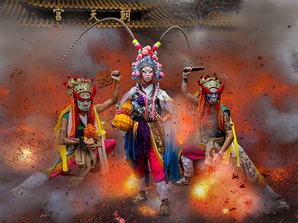 家將迎媽祖