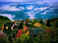 山間美景