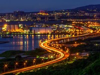 灣道夜景