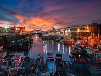 永安夕照