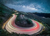 夜之合歡山