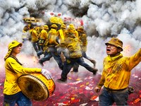 北港迎媽祖-虎爺進廟