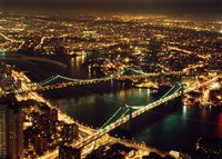 金碧輝煌的夜景