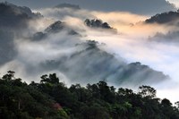 山在虛無飄渺間