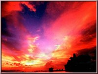 夕陽餘暉