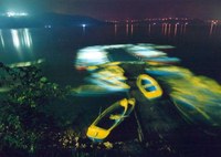 明潭夜色
